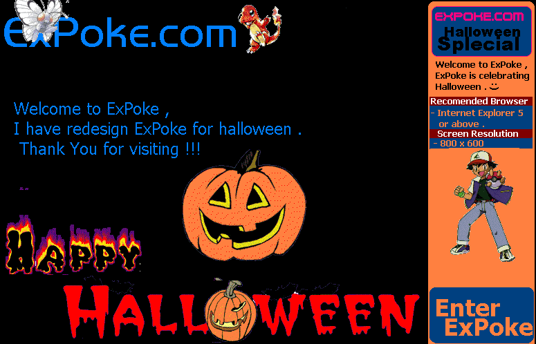 ExPoke.com - Halloween Special Edition ----